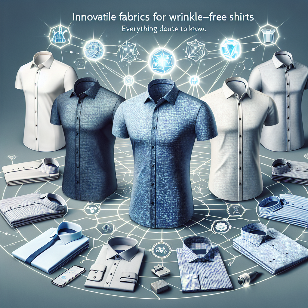 Tessuti innovativi per camicie senza pieghe: tutto ciò che devi sapere