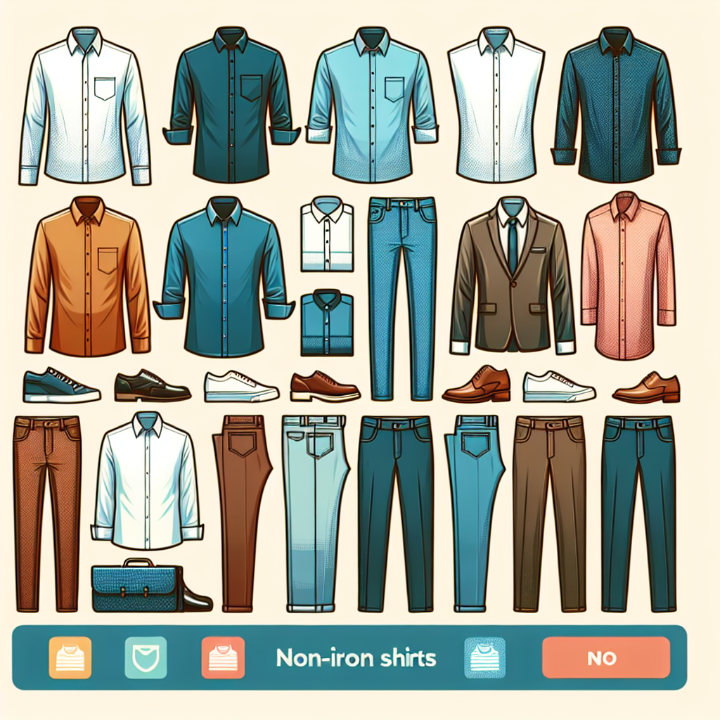 Come abbinare le camicie non stropicciabili a diversi outfit