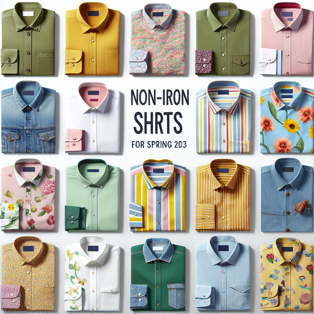 Le tendenze delle camicie non stropicciabili per la primavera 2023