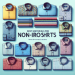 I materiali migliori per camicie che non si stirano: una panoramica