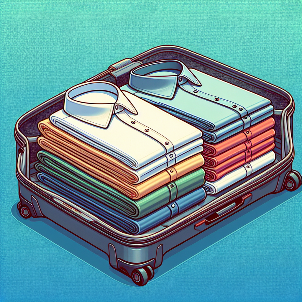 Camicie da viaggio che non si stropicciano: portale in valigia!