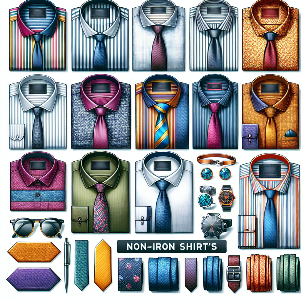 Come abbinare le camicie non stropicciabili con accessori trendy