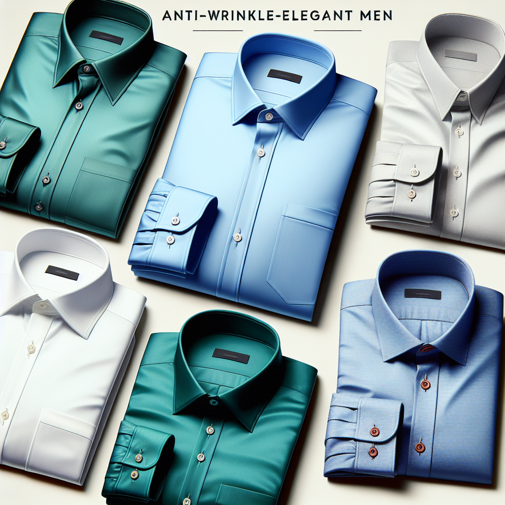 Il look impeccabile: camicie anti-stropiccio per uomini eleganti