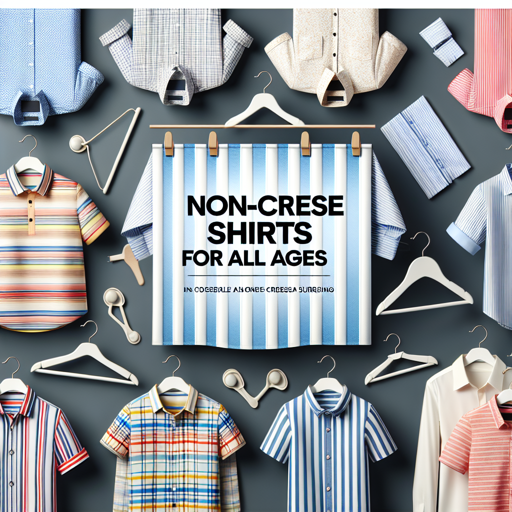 Tendenze di moda: camicie non stropicciabili per tutte le età