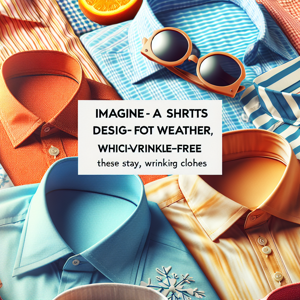 Camicie per il clima caldo che non si stropicciano: leggerezza e freschezza