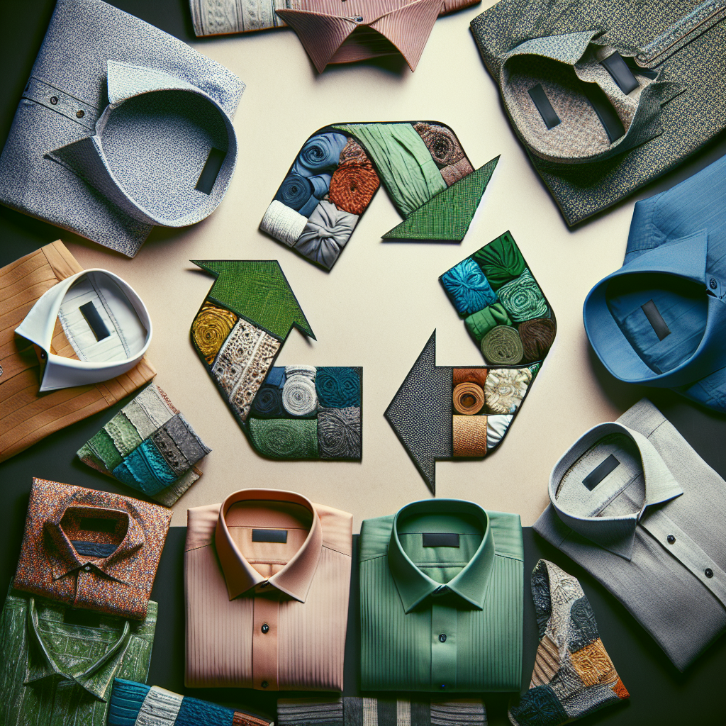 Camicie e sostenibilità: il ruolo dei materiali riciclabili