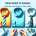 Dallo sport al business: camicie versatile senza pieghe